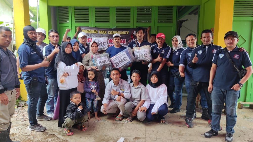 BMC Peduli Salurkan Bantuan untuk Korban Gempa Cianjur