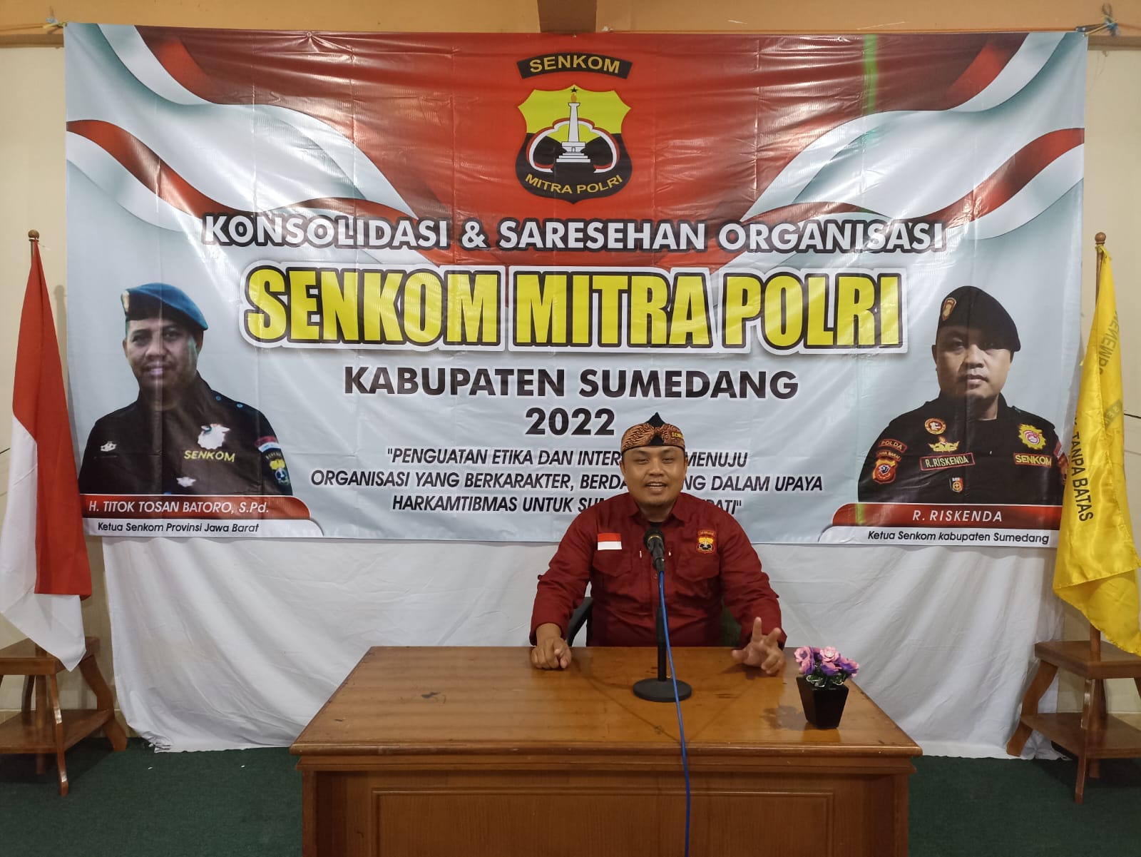Senkom Kab. Sumedang: Adakan Saresehan Organisasi Untuk Pererat Silaturrahim